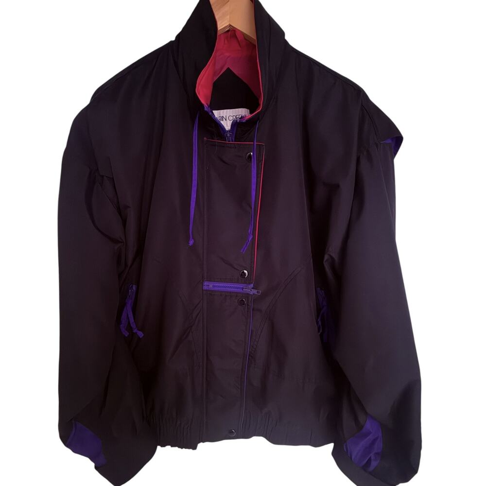 Cabin Creek Women’s Colorblock Windbreaker Medium Multicolor